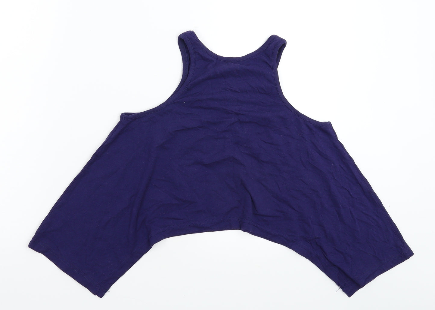 Preworn Girls Blue   Basic T-Shirt Size L
