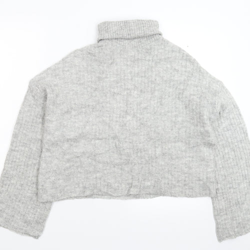 Divided Womens Grey  Knit Pullover Jumper Size S