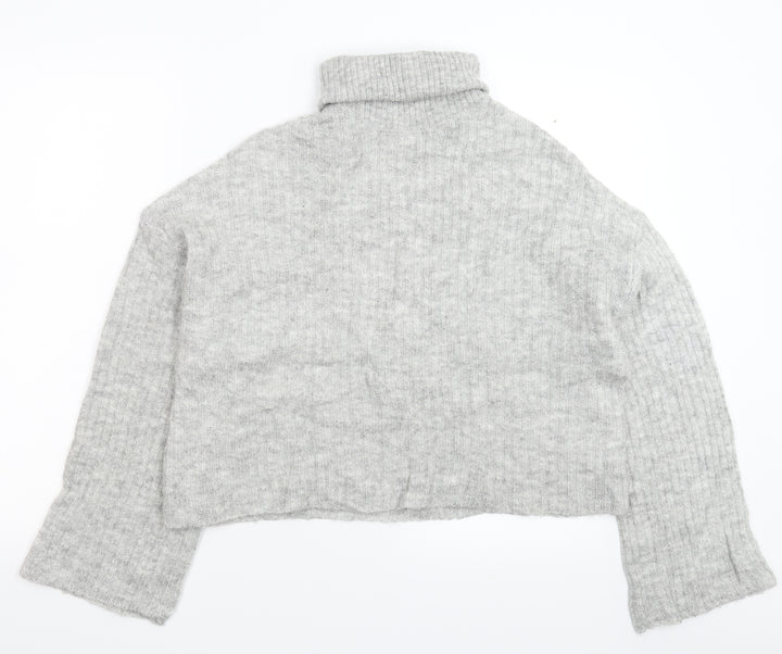 Divided Womens Grey Knit Pullover Jumper Size S