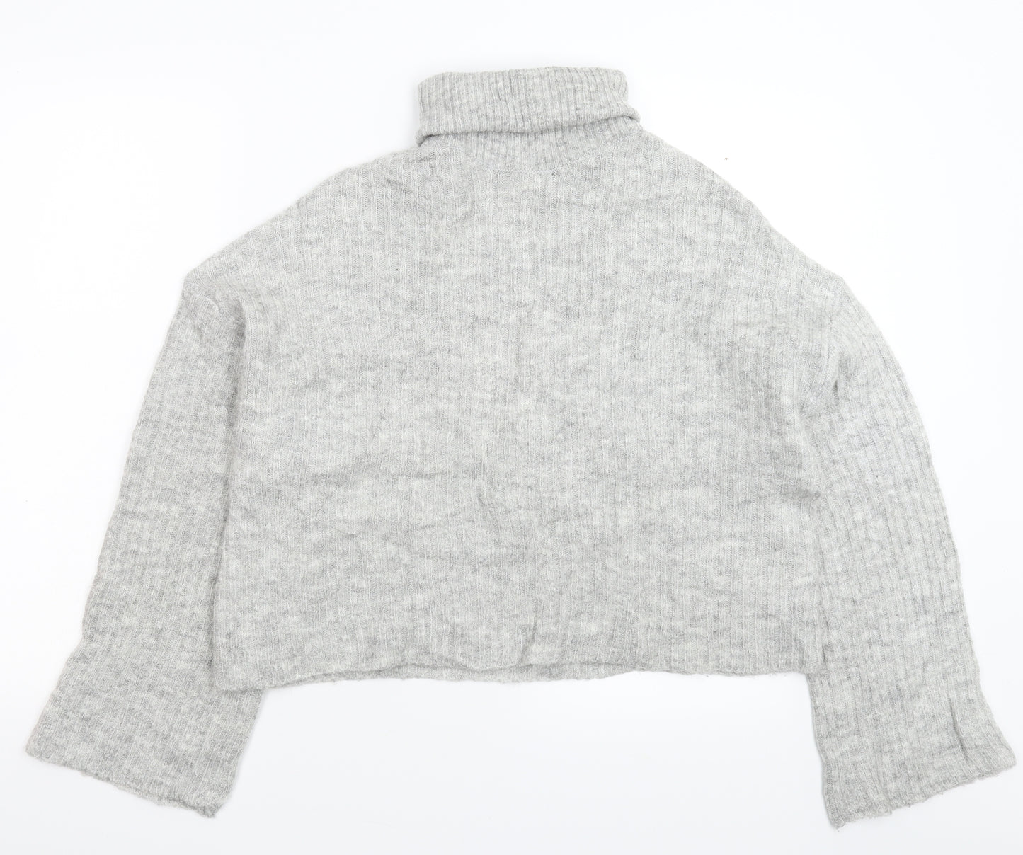 Divided Womens Grey  Knit Pullover Jumper Size S