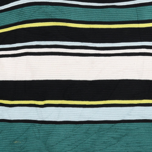 Divided Womens Multicoloured Striped Knit Pullover Jumper Size M  - Oversized