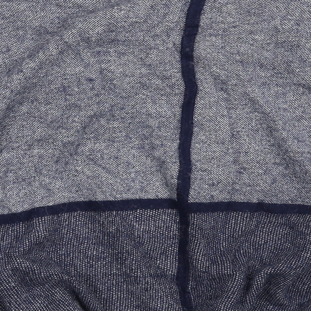 Viyella Womens Blue  Knit Cape Jumper Size M