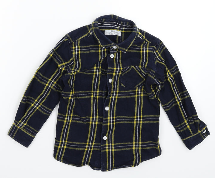 Matalan Boys Clear Basic Button-Up Size 3 Years
