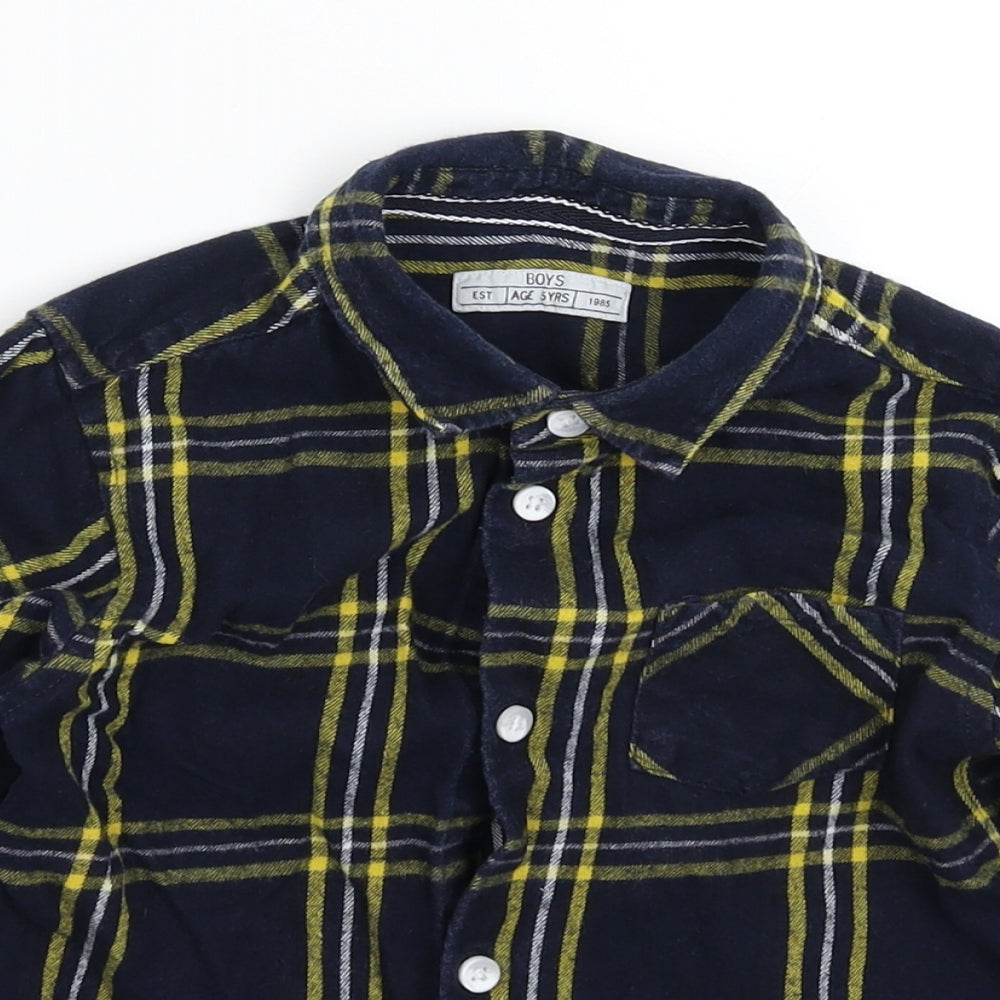 Matalan Boys Clear   Basic Button-Up Size 3 Years