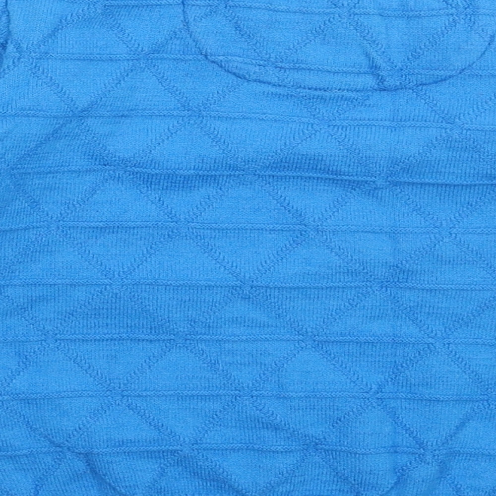 Ted Baker Boys Blue  Knit Pullover Jumper Size 3-4 Years