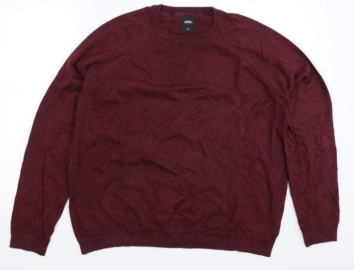 Burton Mens Brown Knit Pullover Jumper Size XL