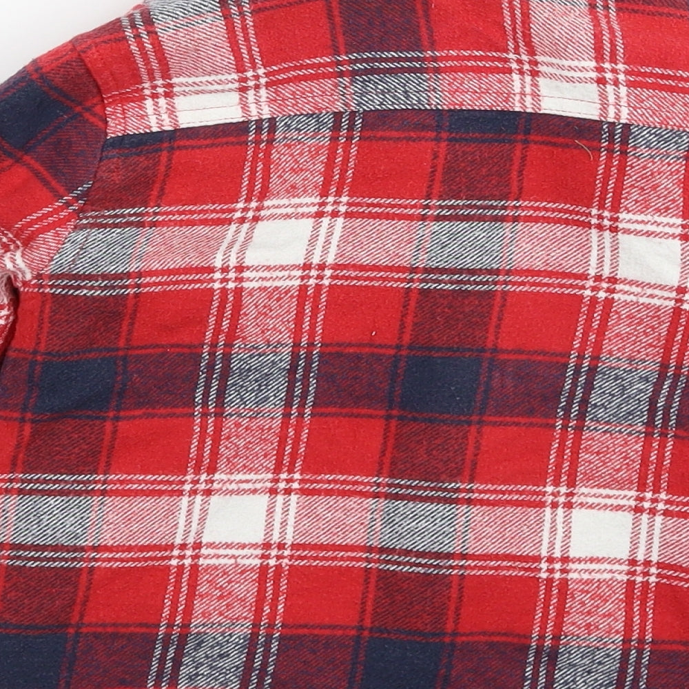 Marks and Spencer Boys Multicoloured Check  Jacket  Size 5-6 Years
