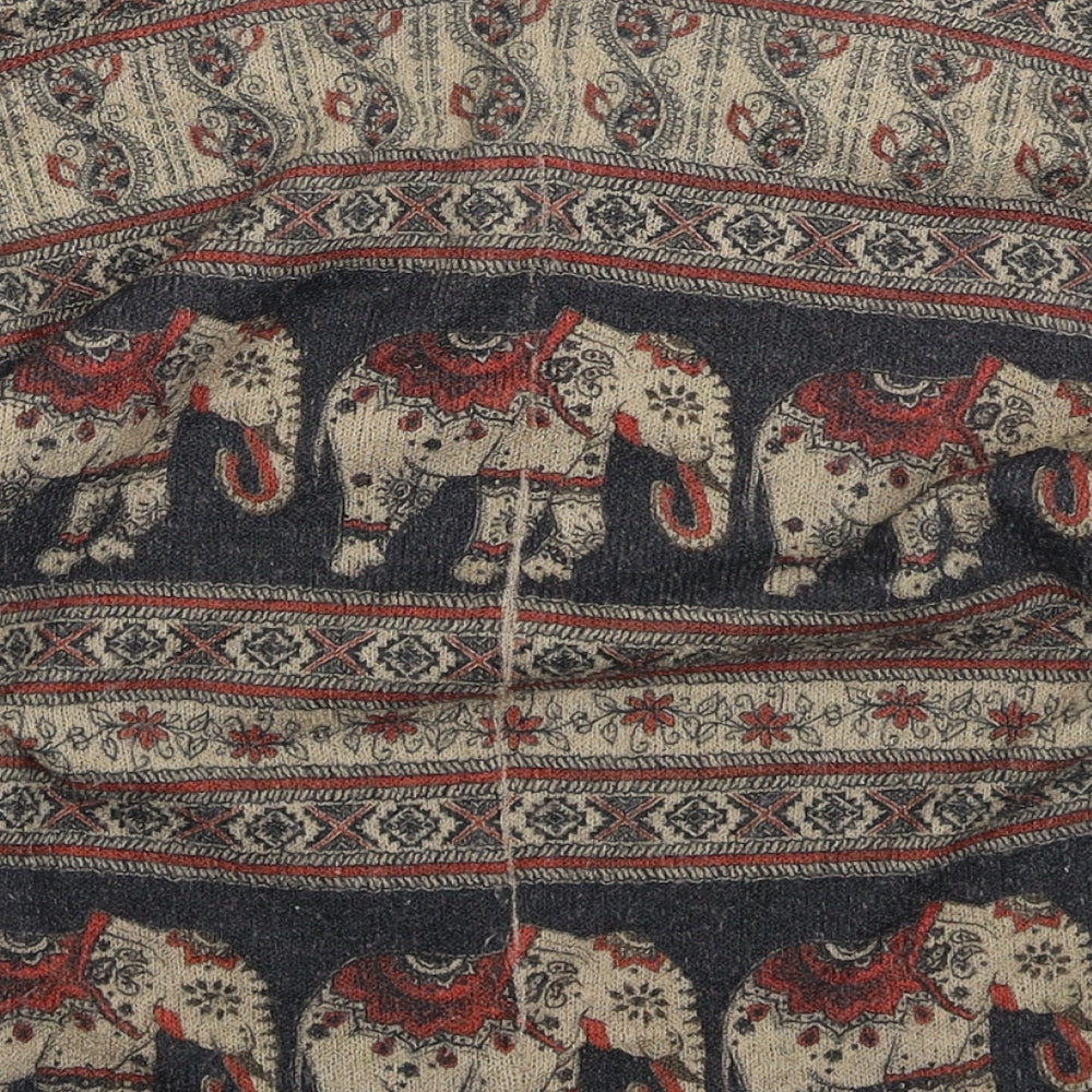 Preworn Womens Grey  Knit Pullover Jumper Size M