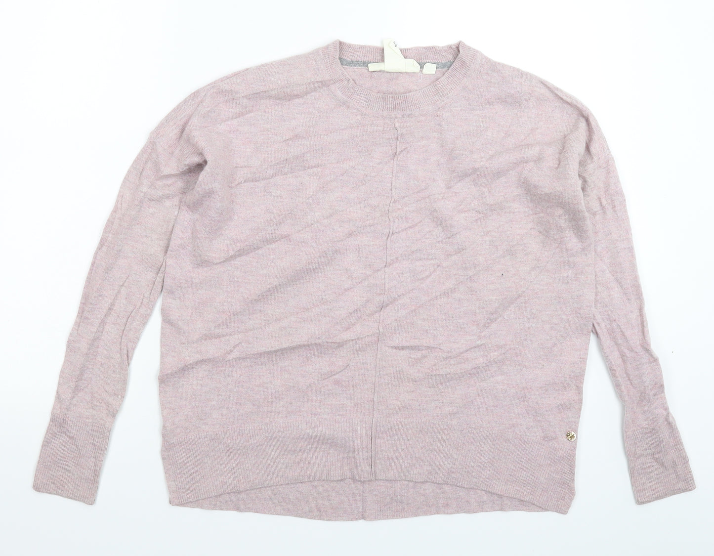 H&M Womens Pink  Knit Pullover Jumper Size XS  - Oversized