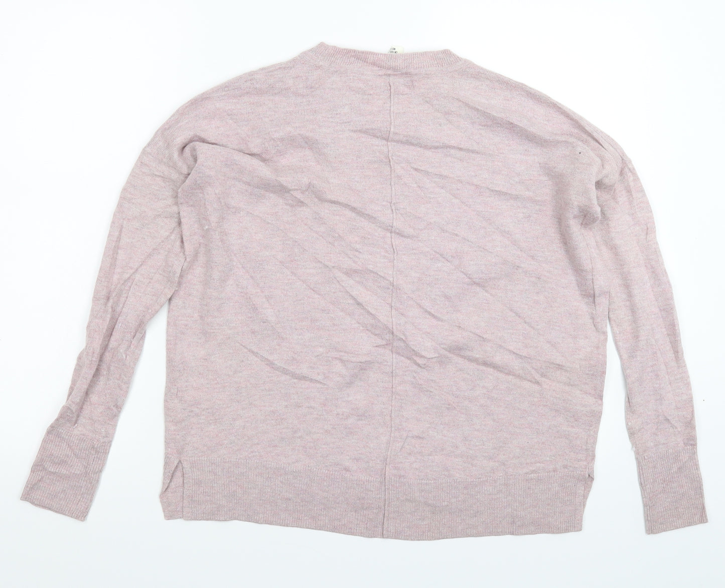 H&M Womens Pink  Knit Pullover Jumper Size XS  - Oversized