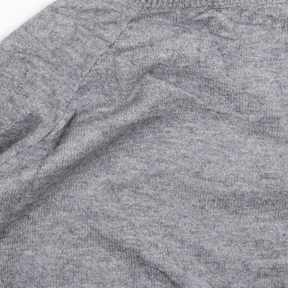 Primark Girls Grey  Knit Pullover Jumper Size 4-5 Years