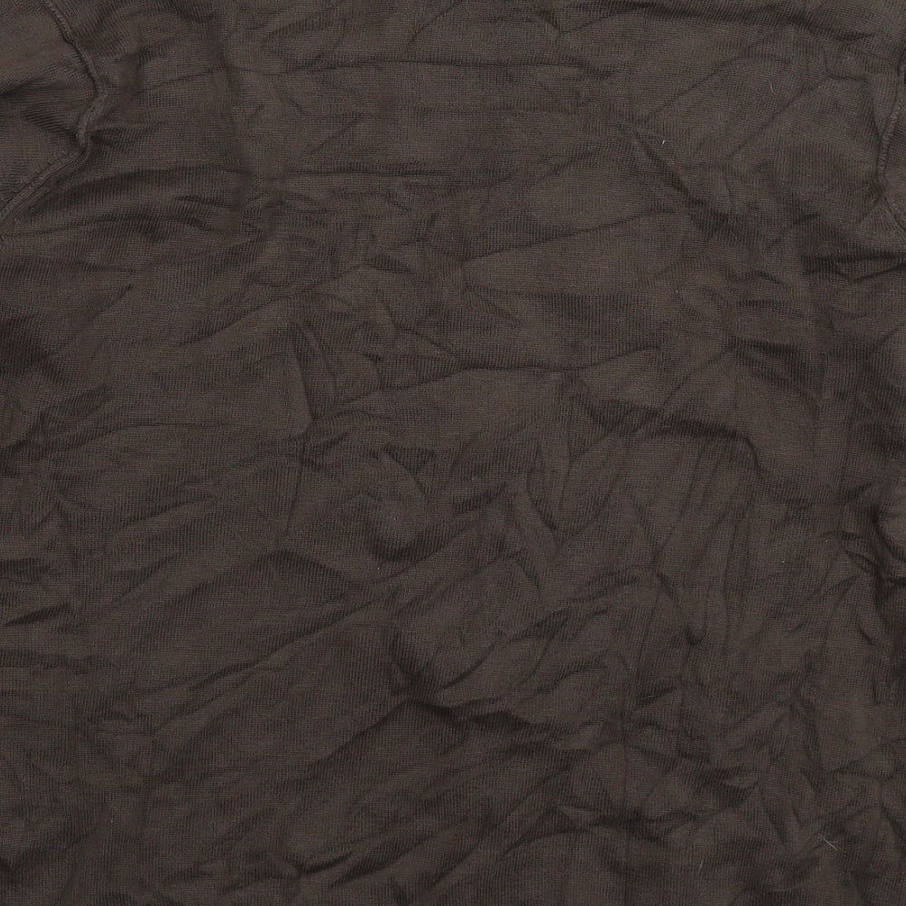 NEXT Mens Grey  Knit Pullover Jumper Size L