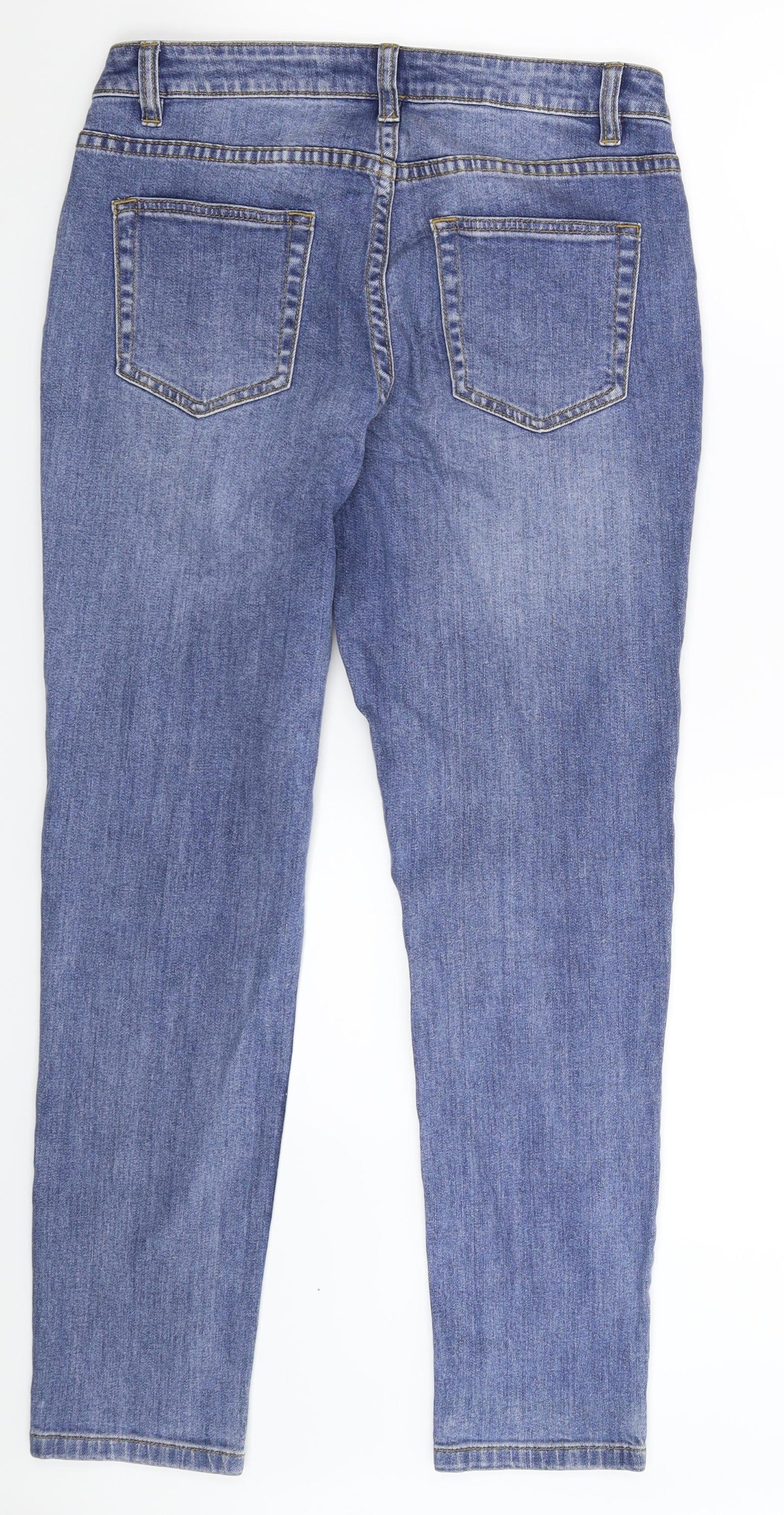Nutmeg Womens Blue  Denim Skinny Jeans Size 10 L28 in