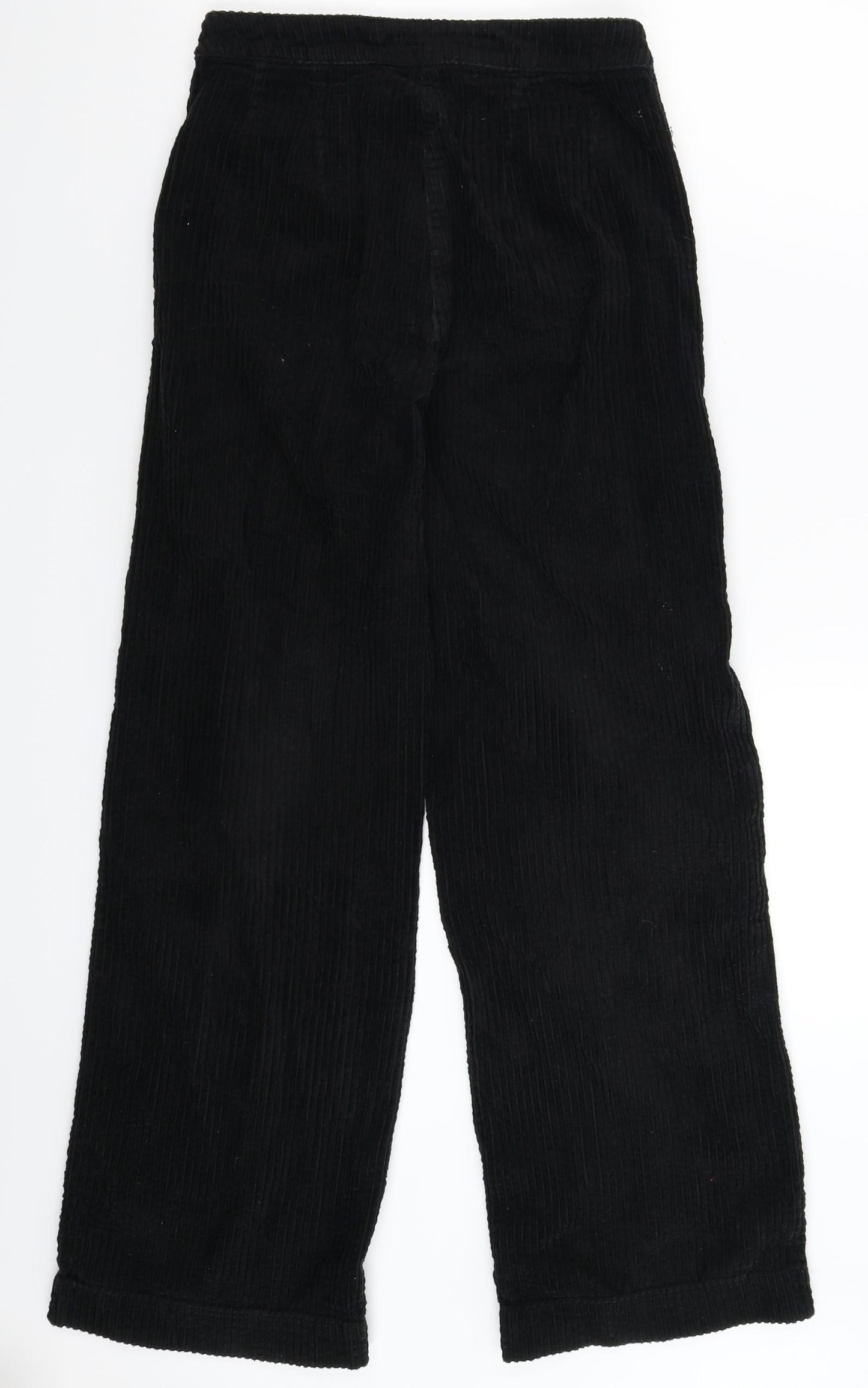 Weekday Womens Black  Corduroy Trousers  Size 26 in L29 in