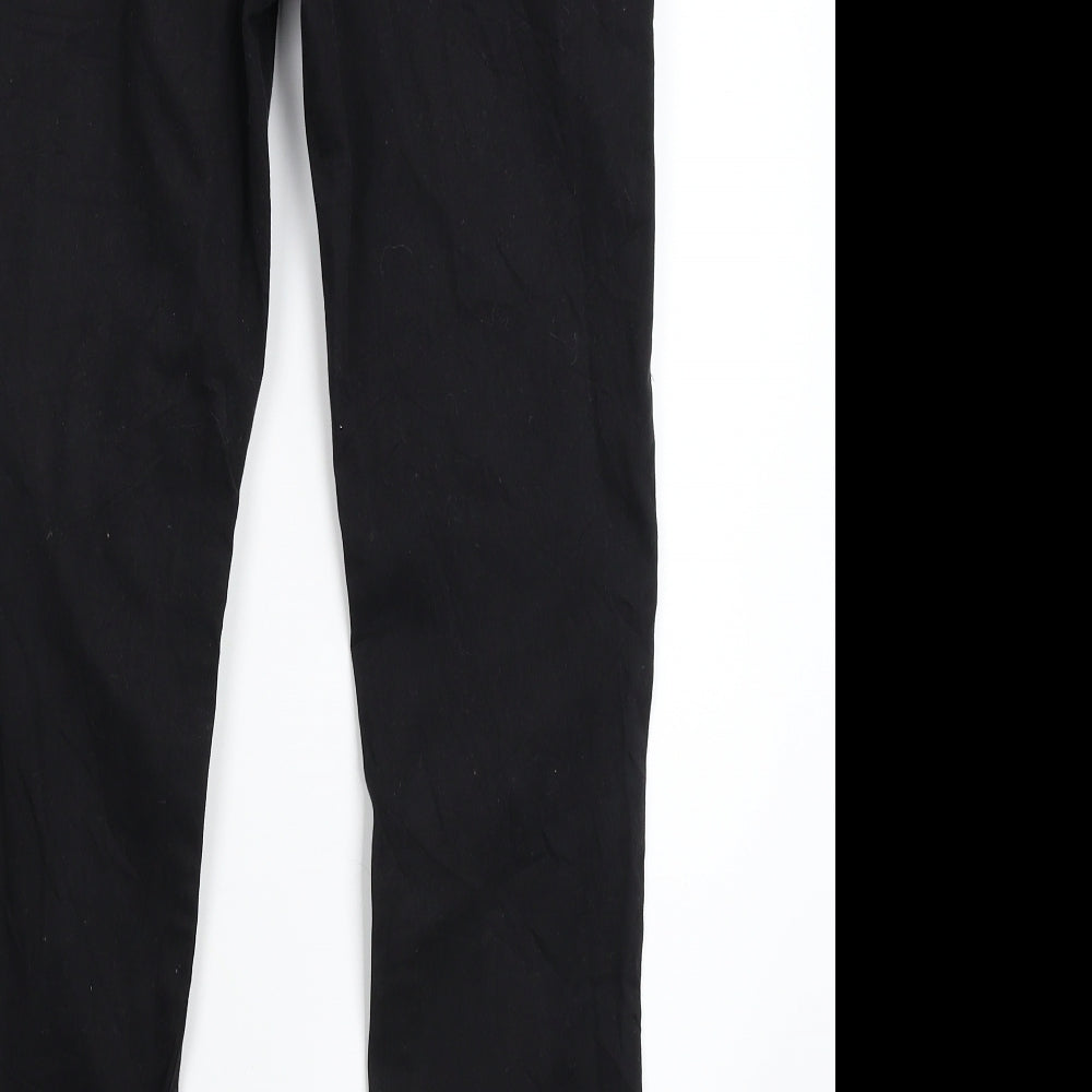 Zara Boys Black   Chino Trousers Size 11-12 Years