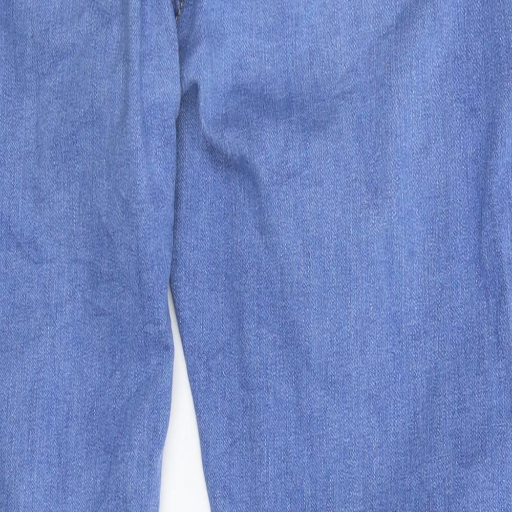Pull&Bear Womens Blue  Denim Skinny Jeans Size 34 in L29 in