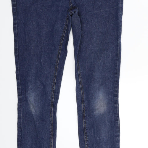George Womens Blue  Denim Skinny Jeans Size 8 L29 in