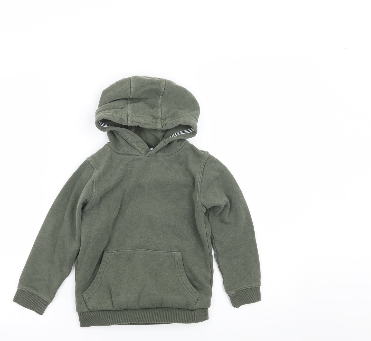 TU Boys Green  Jersey Pullover Hoodie Size 5 Years
