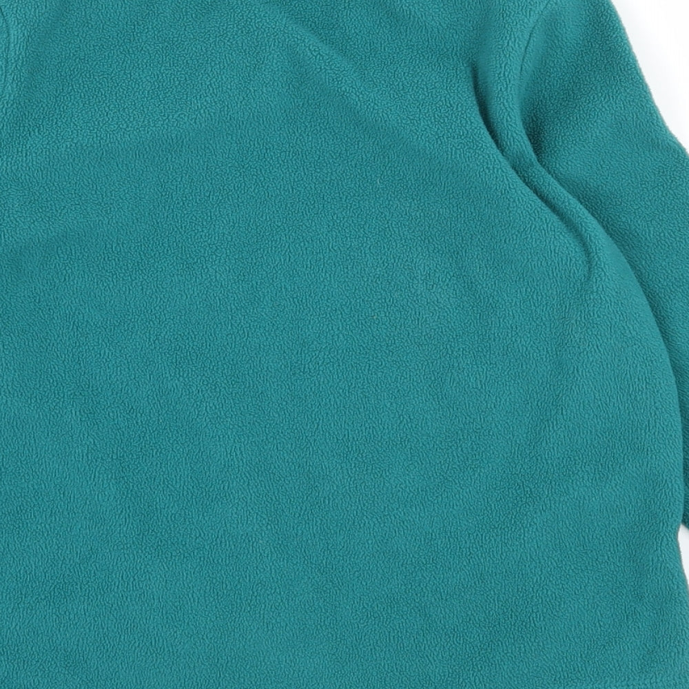 George Boys Blue Geometric Fleece  Pyjama Top Size 6-7 Years  - Dinosaur