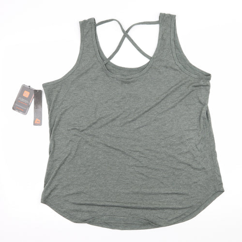 RBX Womens Green  Jersey Basic Tank Size XL