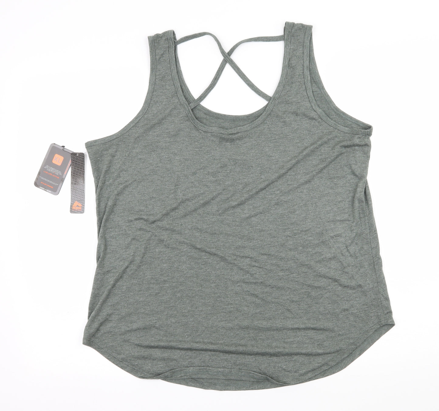 RBX Womens Green  Jersey Basic Tank Size XL