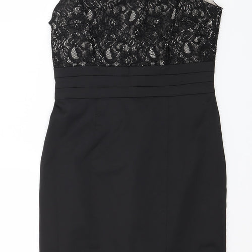 H&M Womens Black   Sheath  Size 10