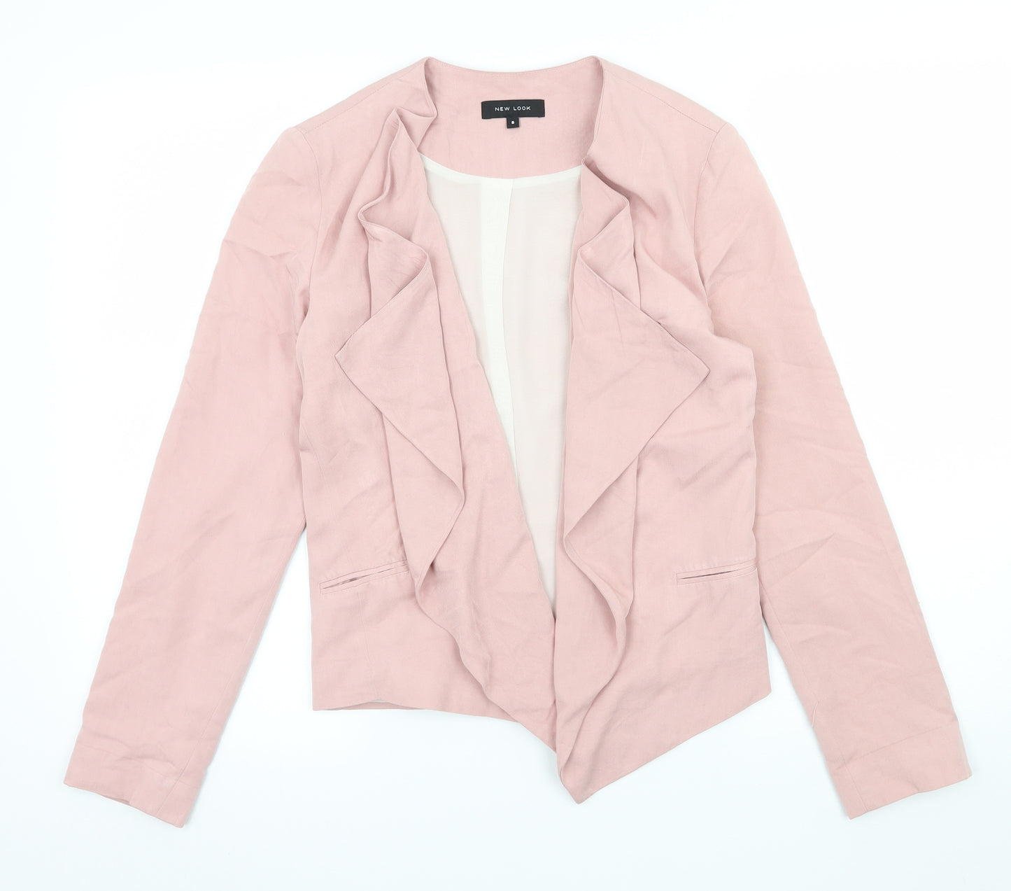 New Look Womens Pink   Jacket Blazer Size 8
