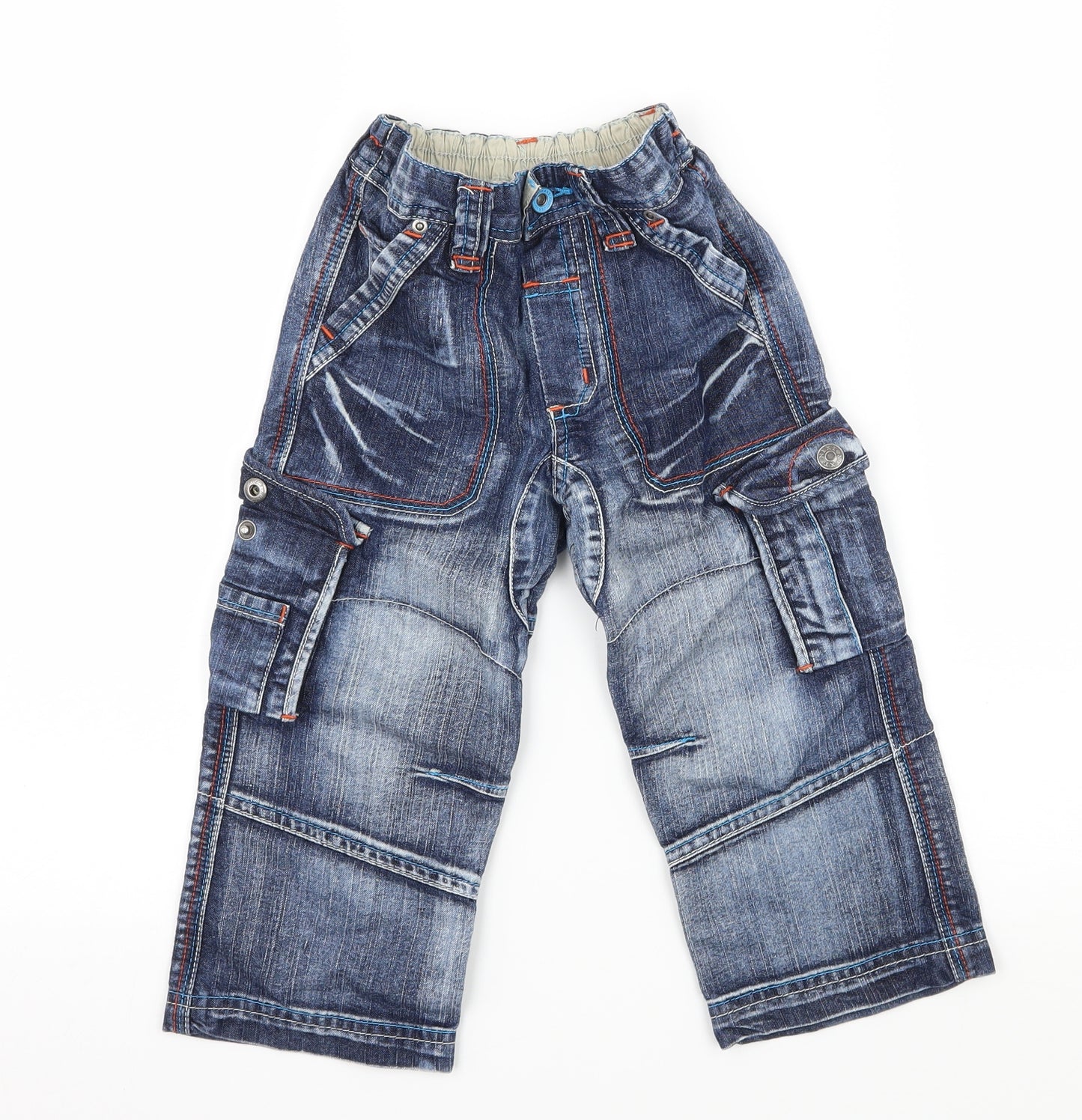 NEXT Boys Blue  Denim Straight Jeans Size 2-3 Years