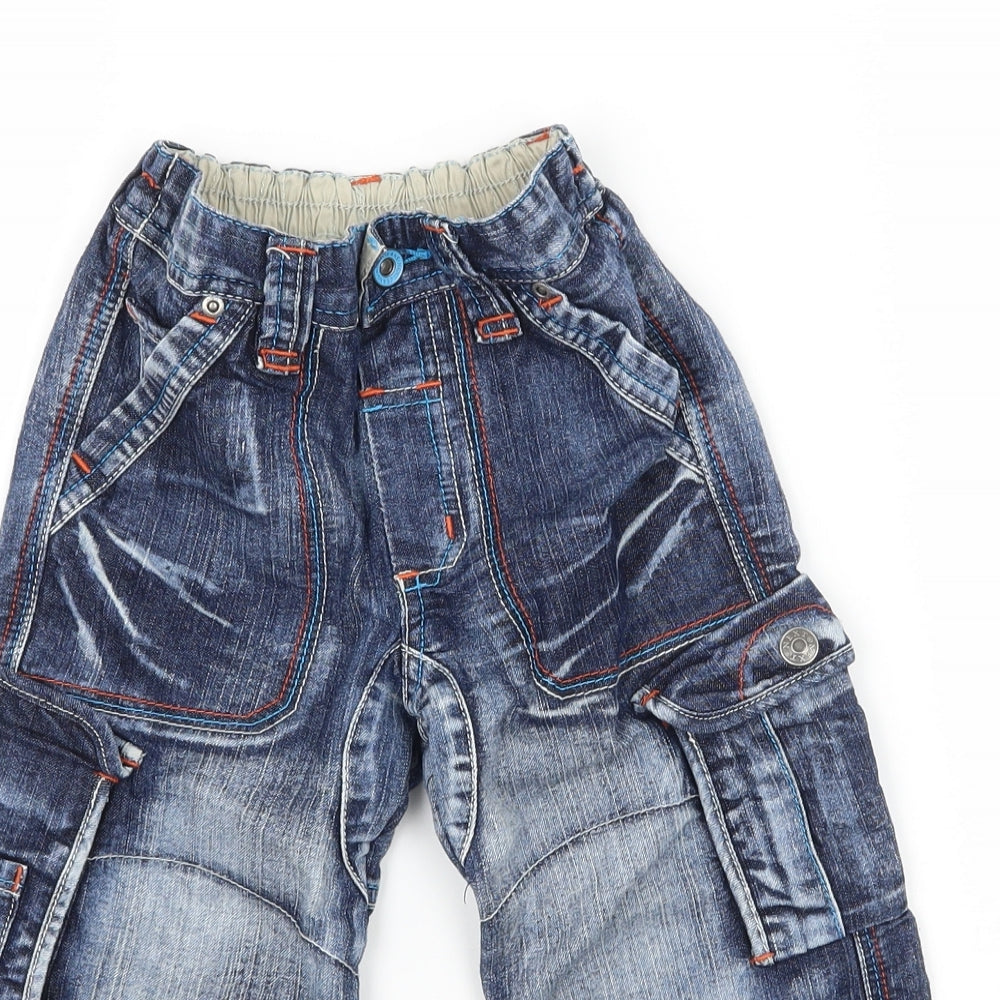NEXT Boys Blue  Denim Straight Jeans Size 2-3 Years