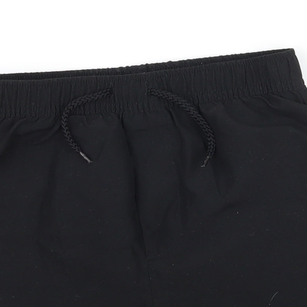 George Boys Black   Sweat Shorts Size 7-8 Years