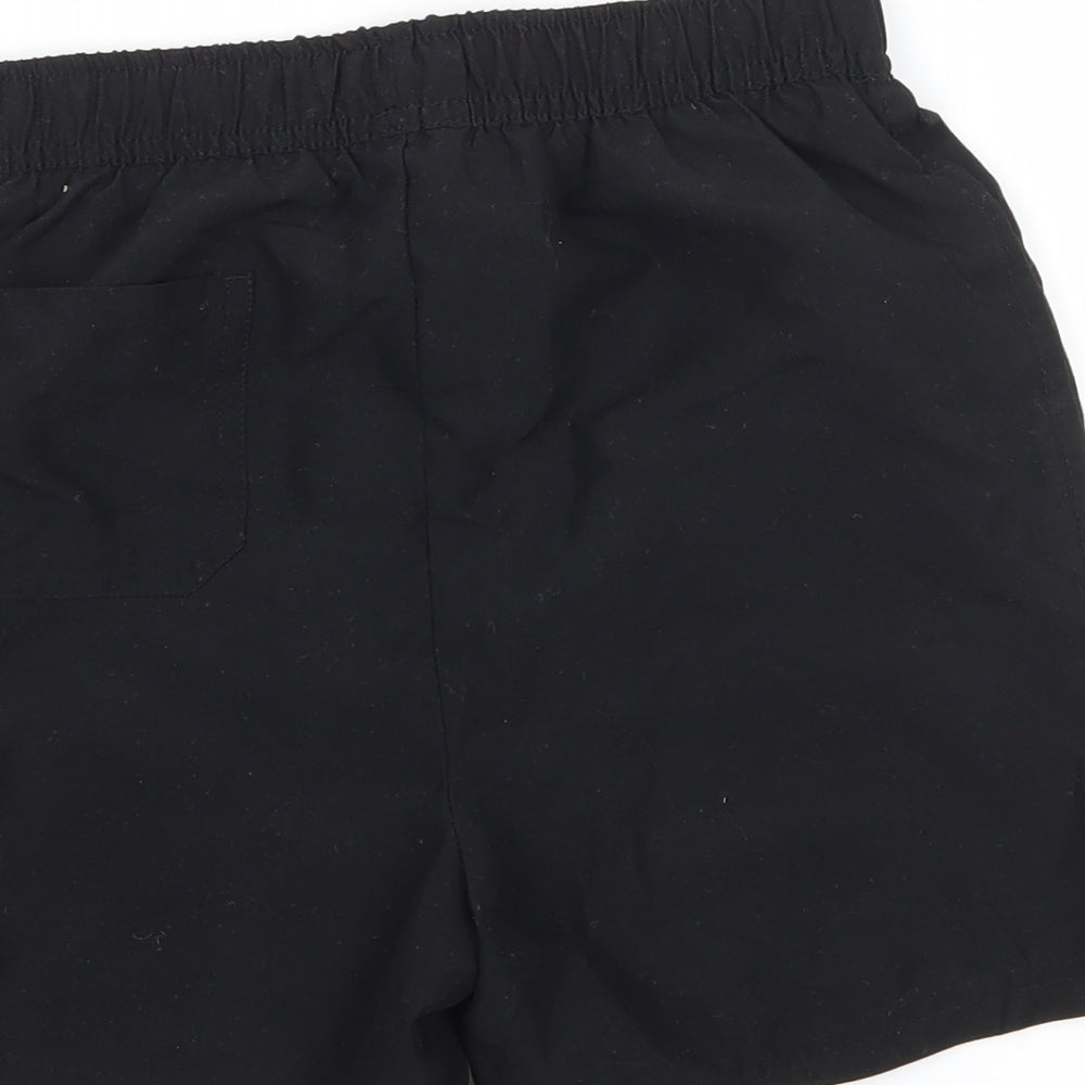 George Boys Black   Sweat Shorts Size 7-8 Years