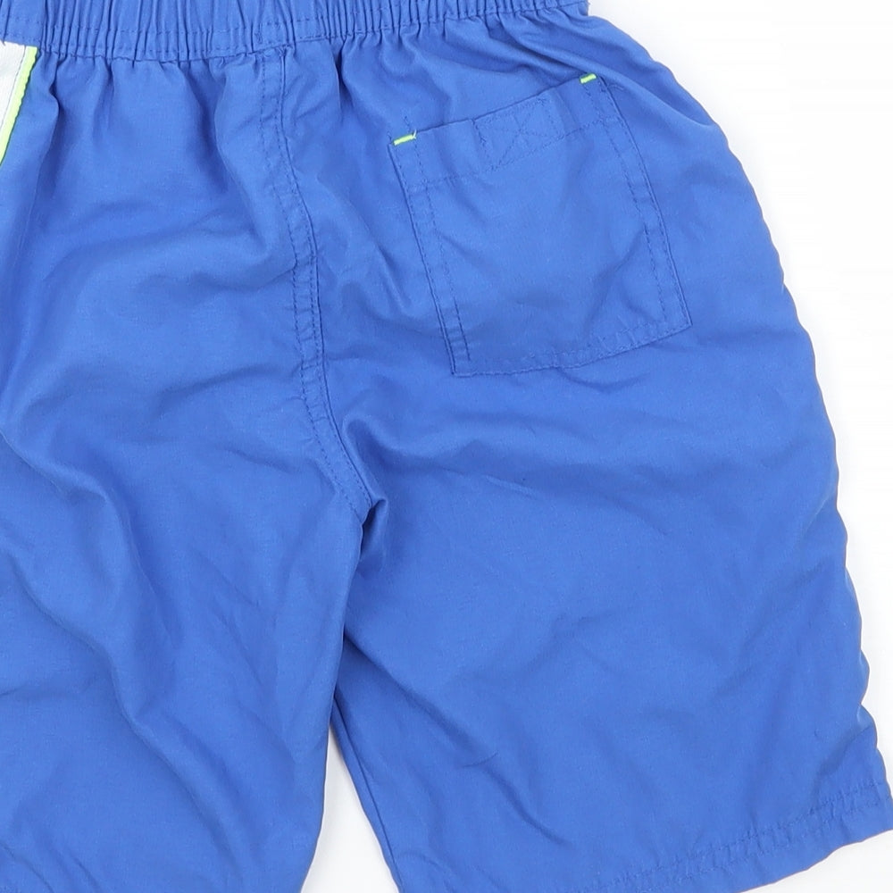 Rebel Boys Blue   Sweat Shorts Size 6-7 Years - Surf