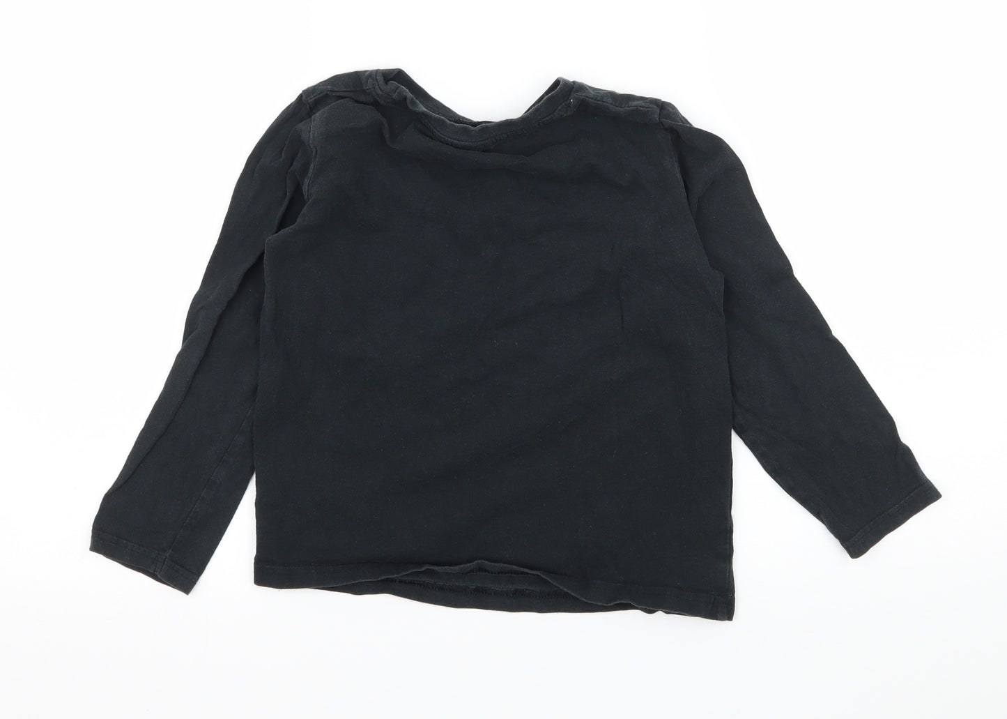 Star Wars Boys Black  Jersey Basic T-Shirt Size 7-8 Years  - Star Wars rebels