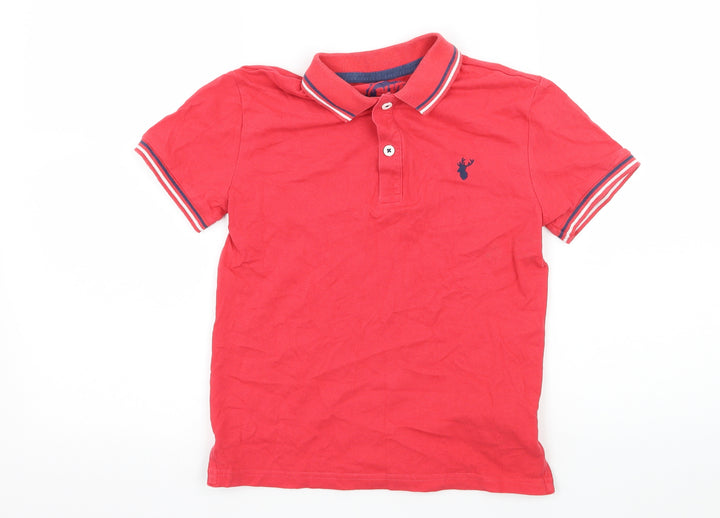 Blue Zoo Boys Pink Jersey Basic T-Shirt Size 7-8 Years