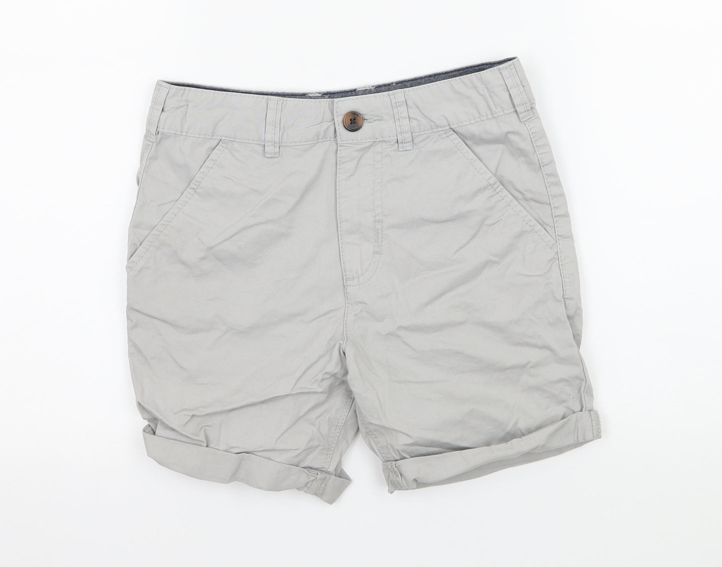 George Boys Grey   Bermuda Shorts Size 7-8 Years
