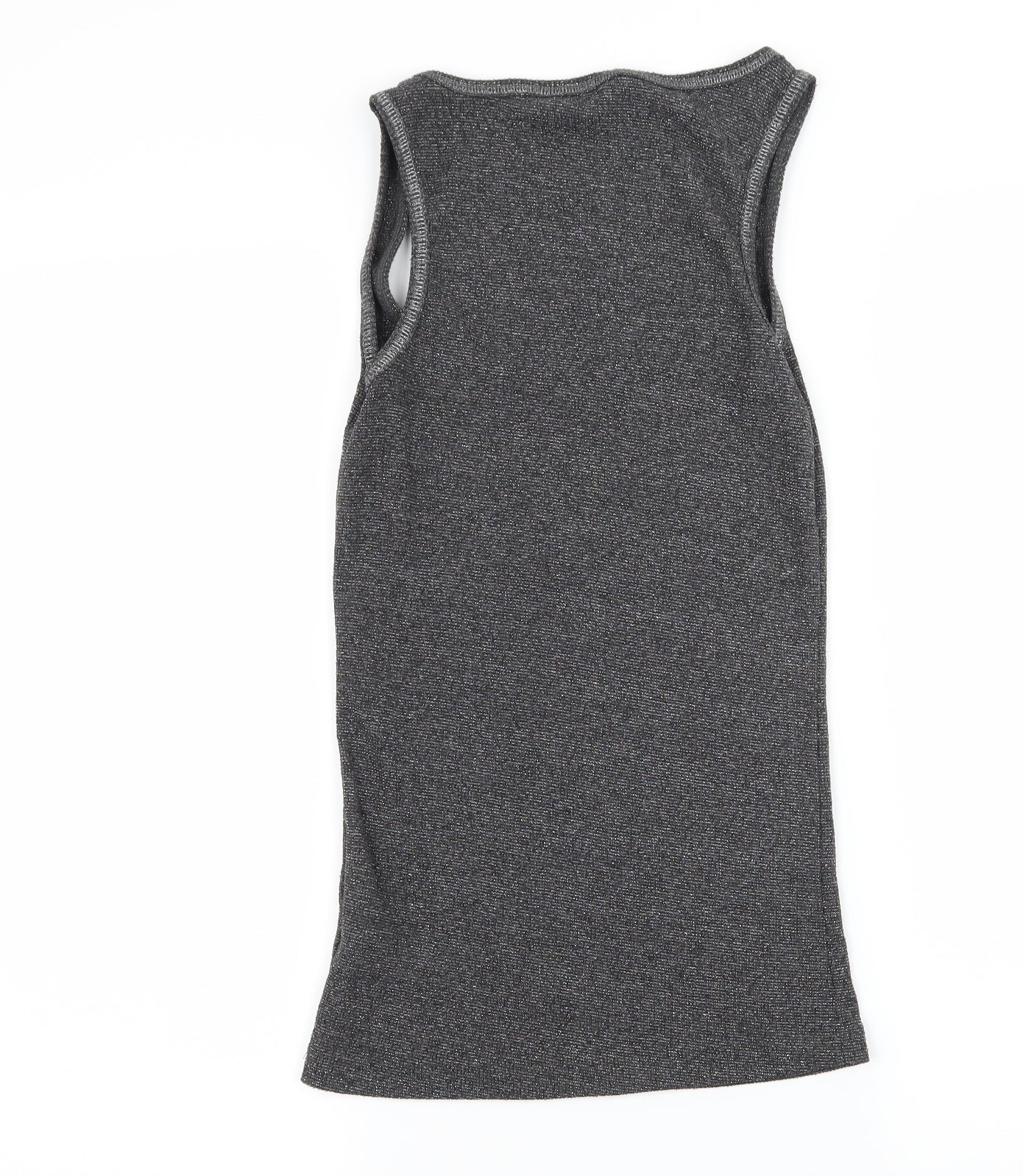 New Look Womens Grey  Jersey Basic Tank Size 10