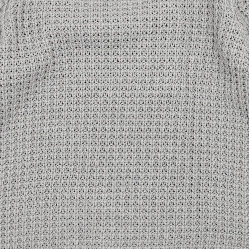 Store Twenty One Womens Grey  Knit Cardigan Jumper Size S