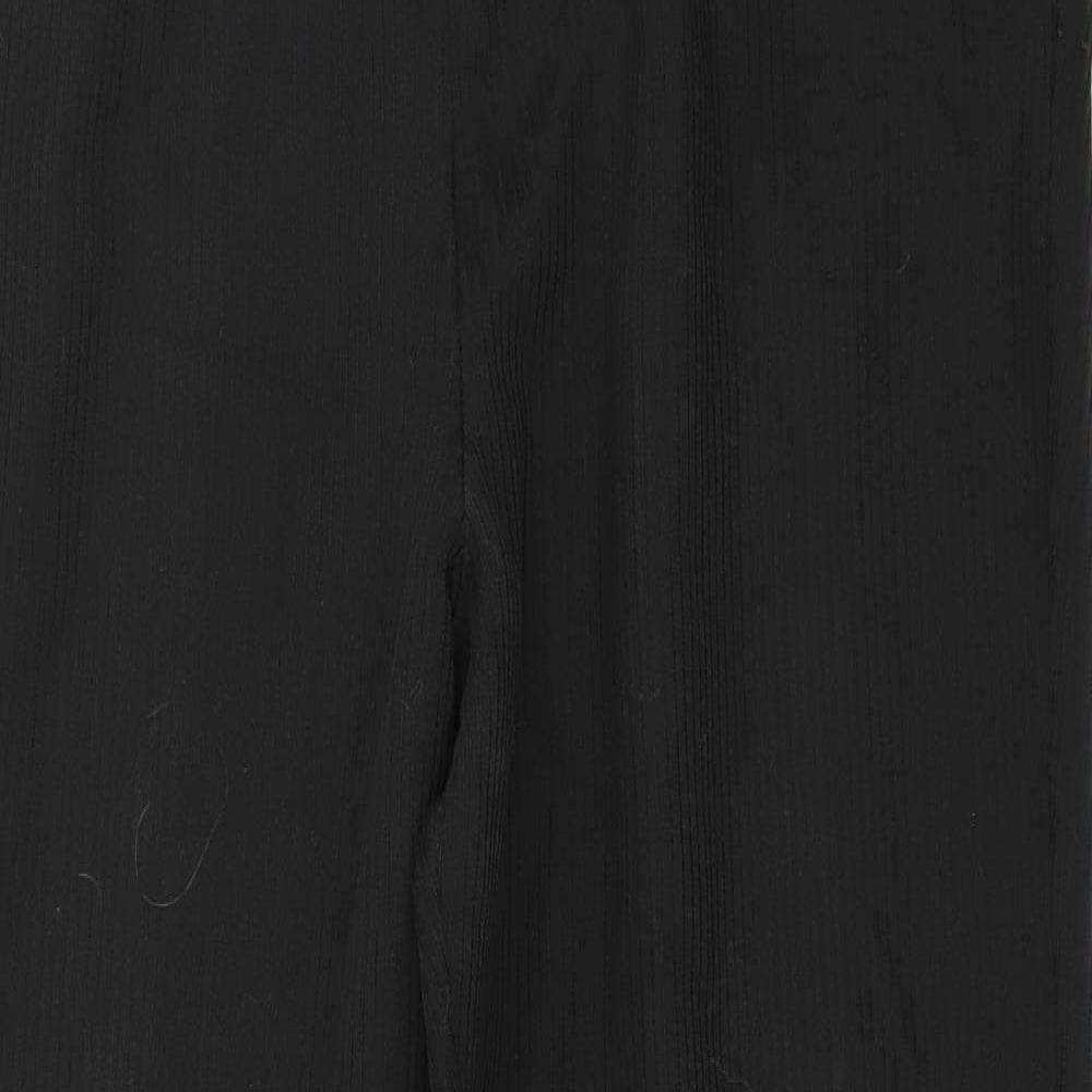 Variations Womens Black   Jogger Trousers Size 34 in L26 in