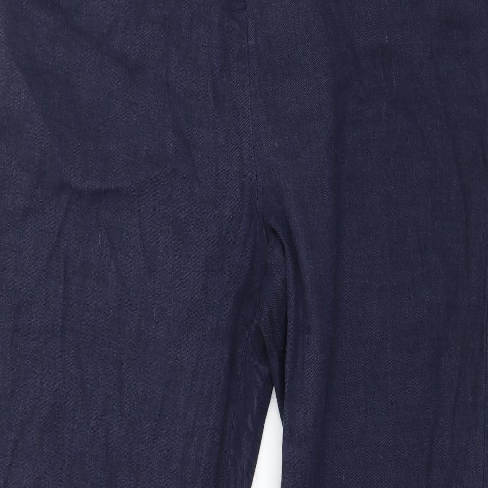 Autograph Womens Blue    Trousers Size 14 L27 in