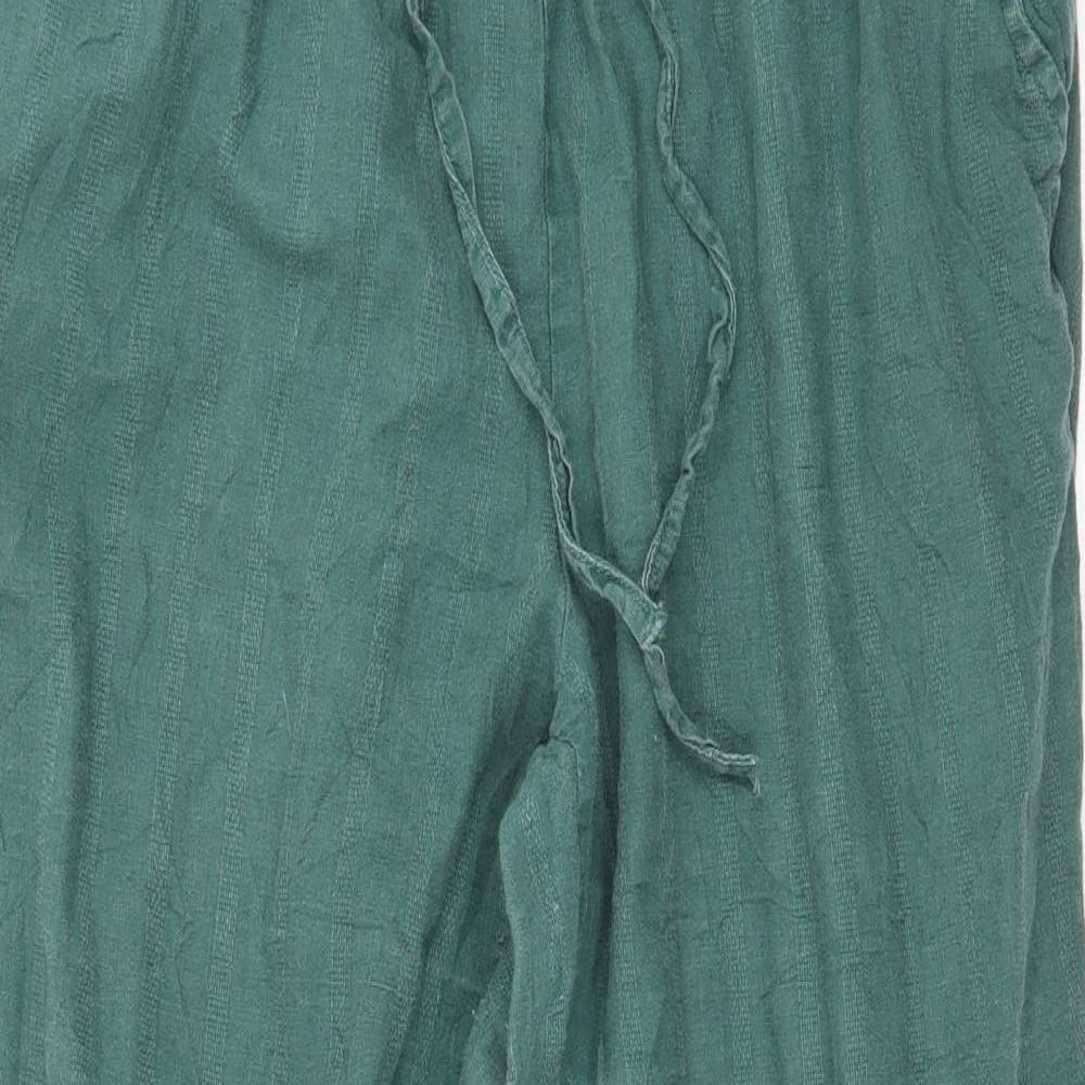 Fat Face Womens Green   Trousers  Size 8 L23 in