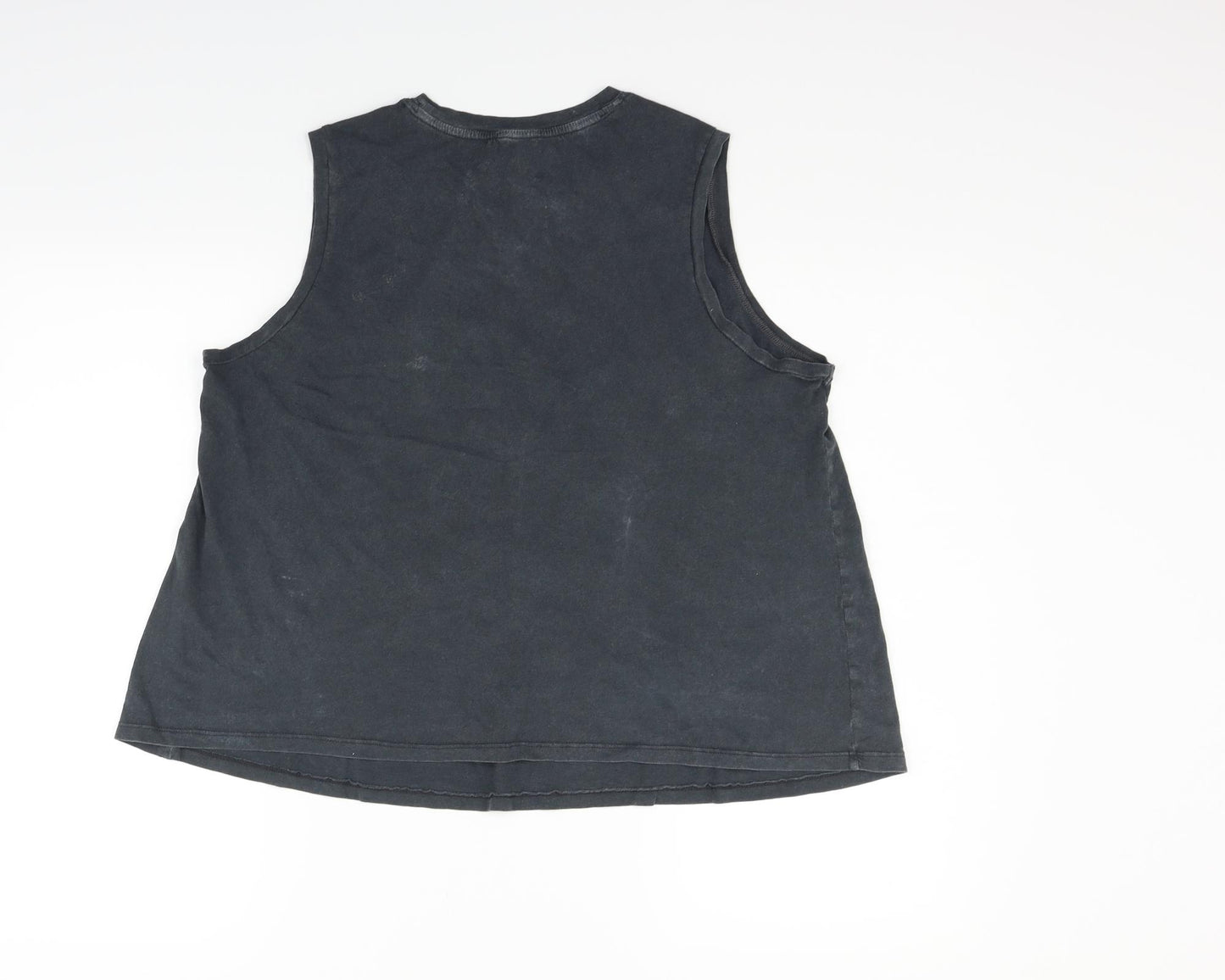 New Look Womens Grey   Basic T-Shirt Size 16