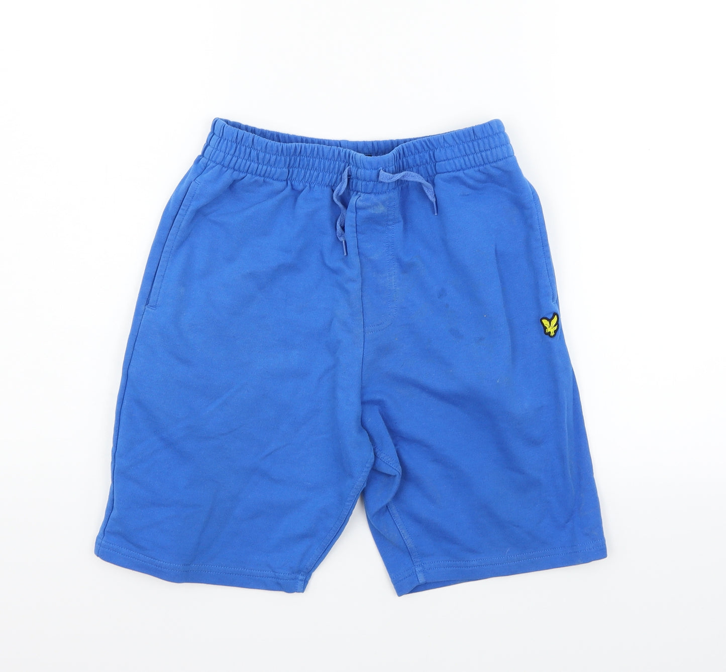 Lyle & Scott Boys Blue   Sweat Shorts Size 11-12 Years - washable mark