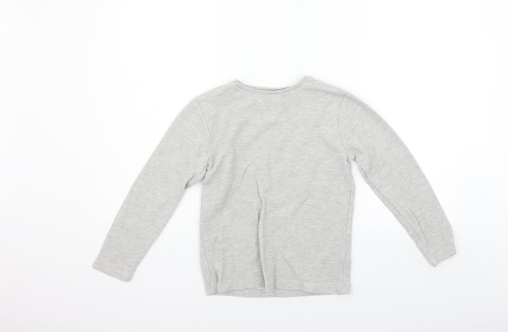 NEXT Boys Grey Pullover Jumper Size 9 Years