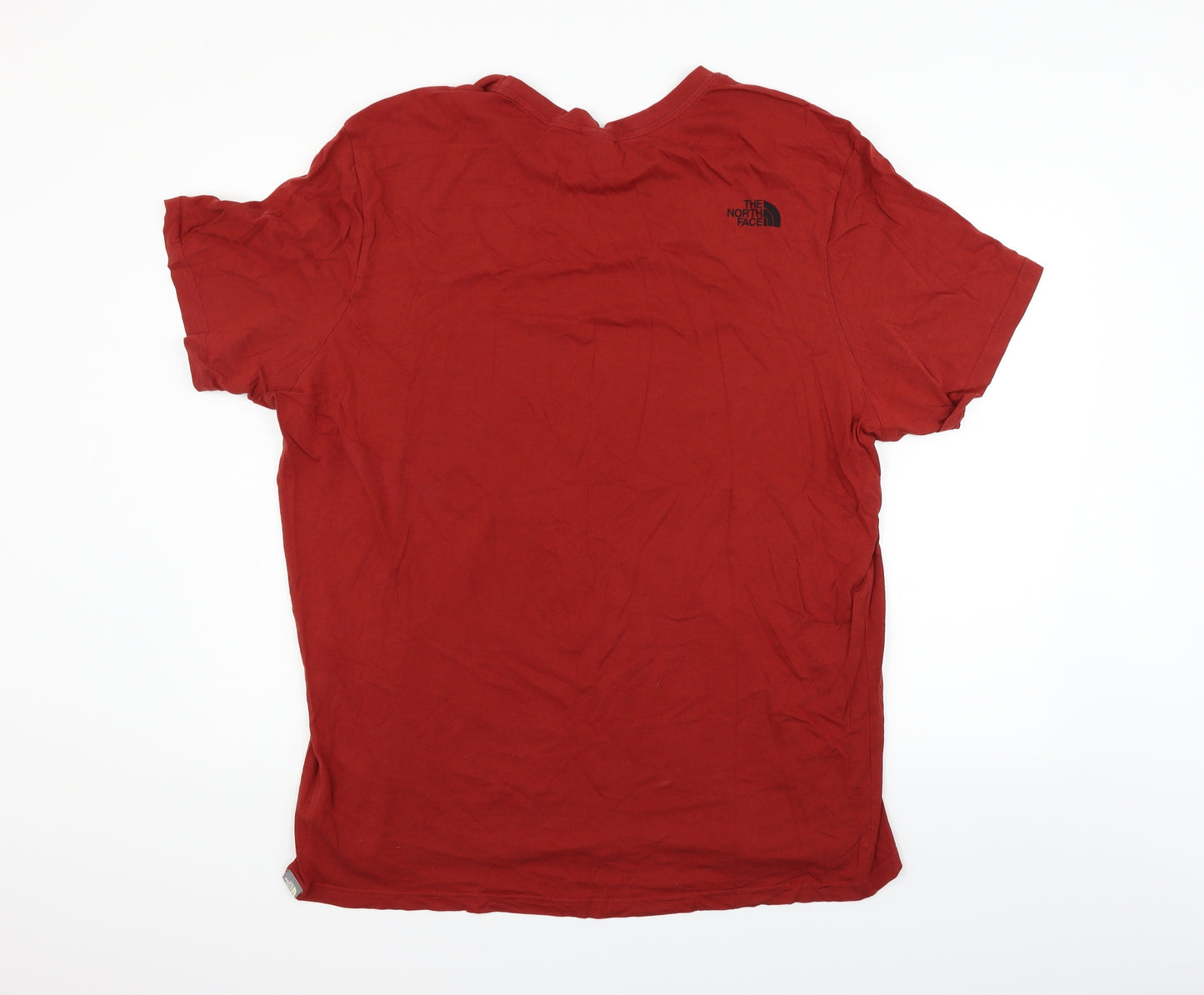 The North Face Mens Red    T-Shirt Size 2XL