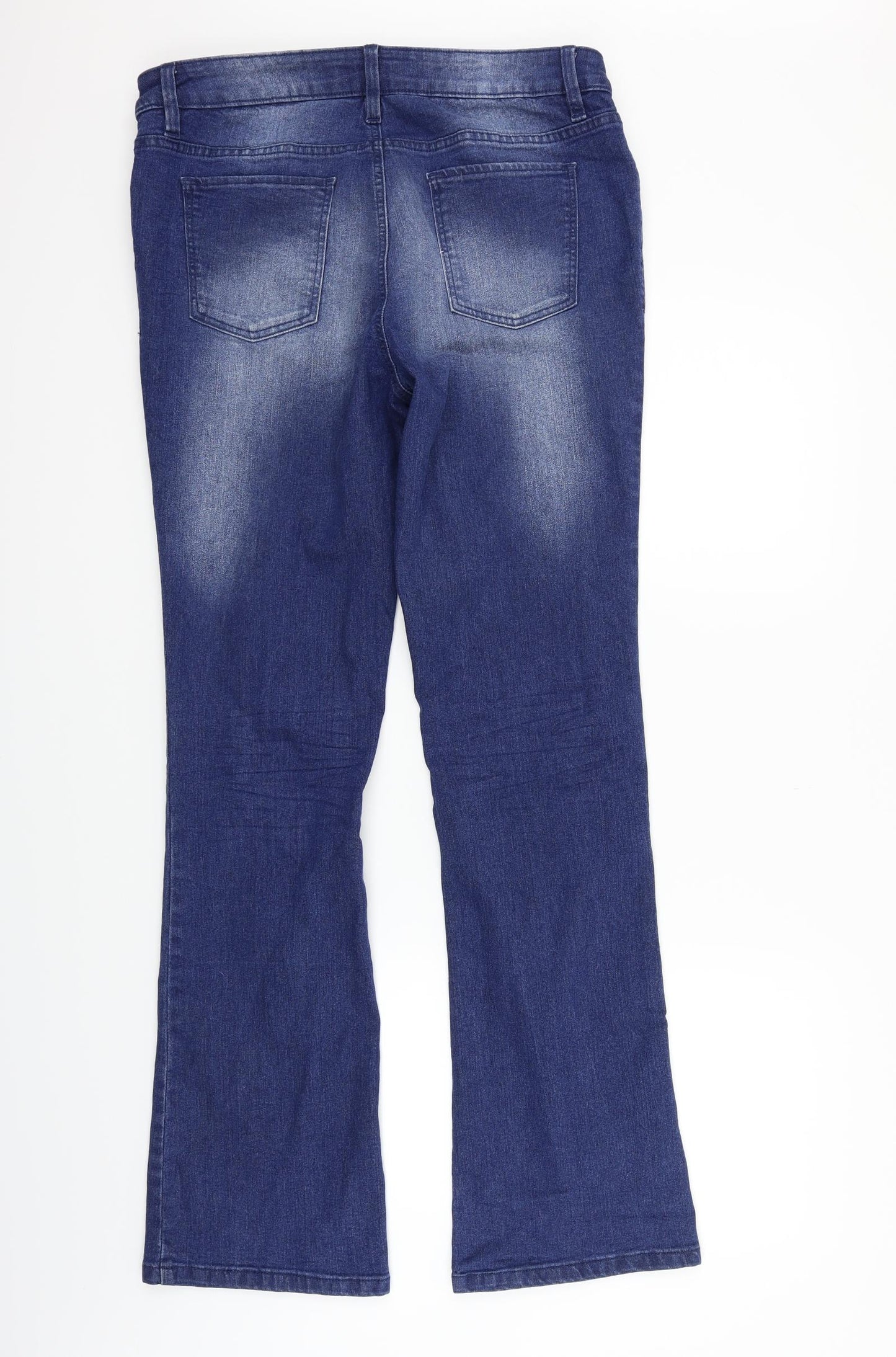 Rainbow Womens Blue   Trousers  Size 16 L31 in