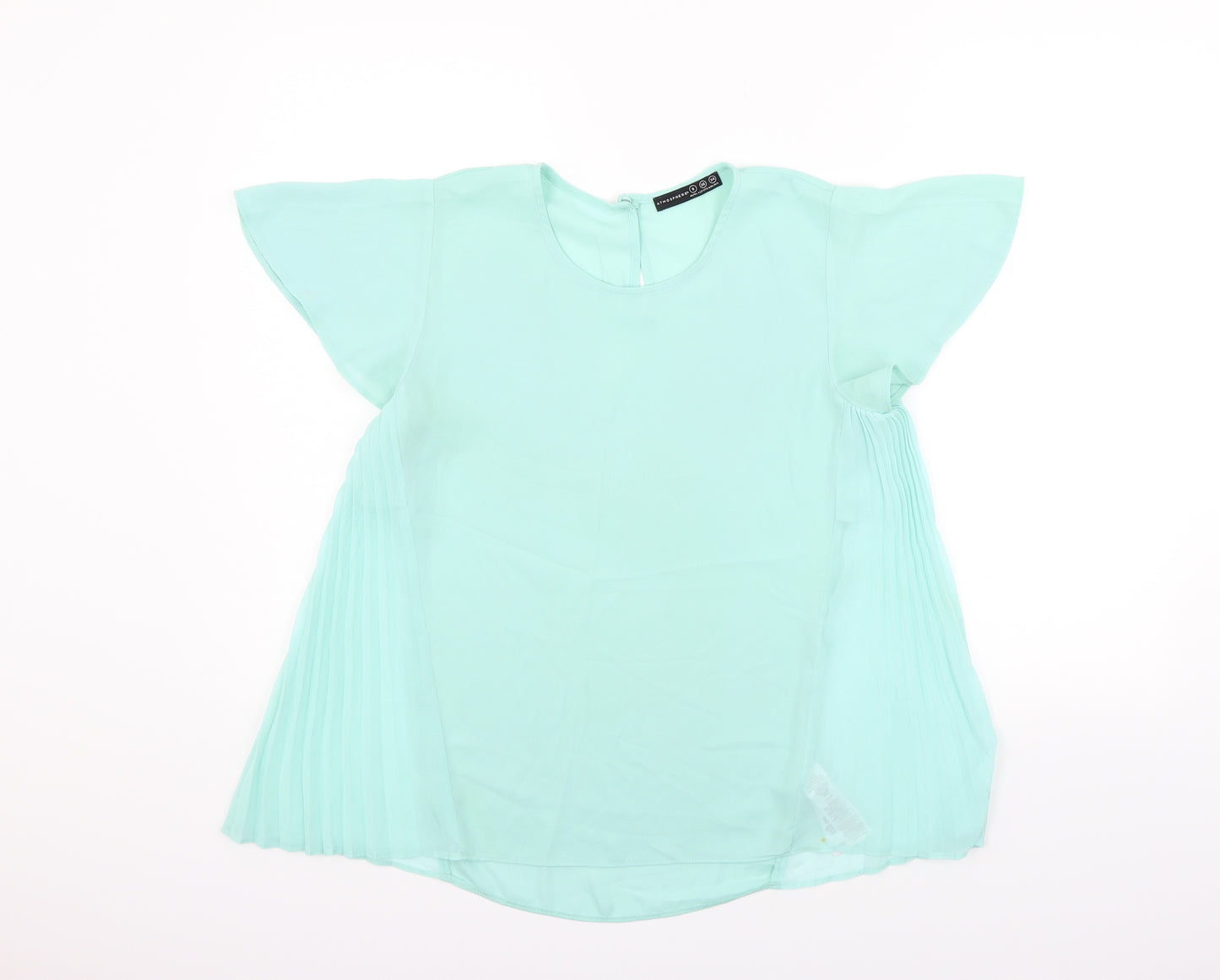 Atmosphere Womens Green   Basic Blouse Size 8