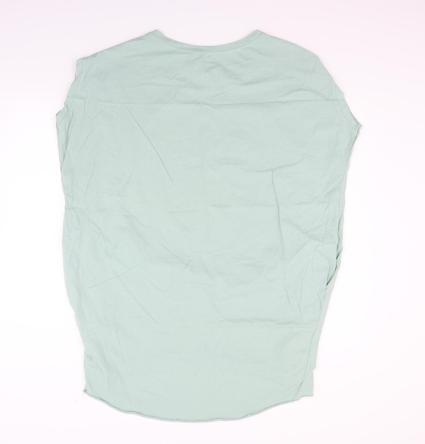 Studio Womens Green   T-Shirt Dress  One Size