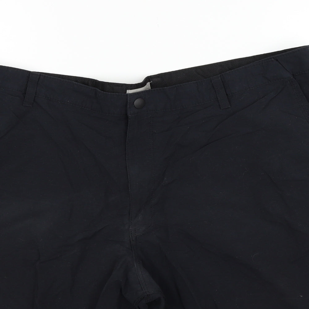 Marks and Spencer Mens Black   Chino Shorts Size 42 in