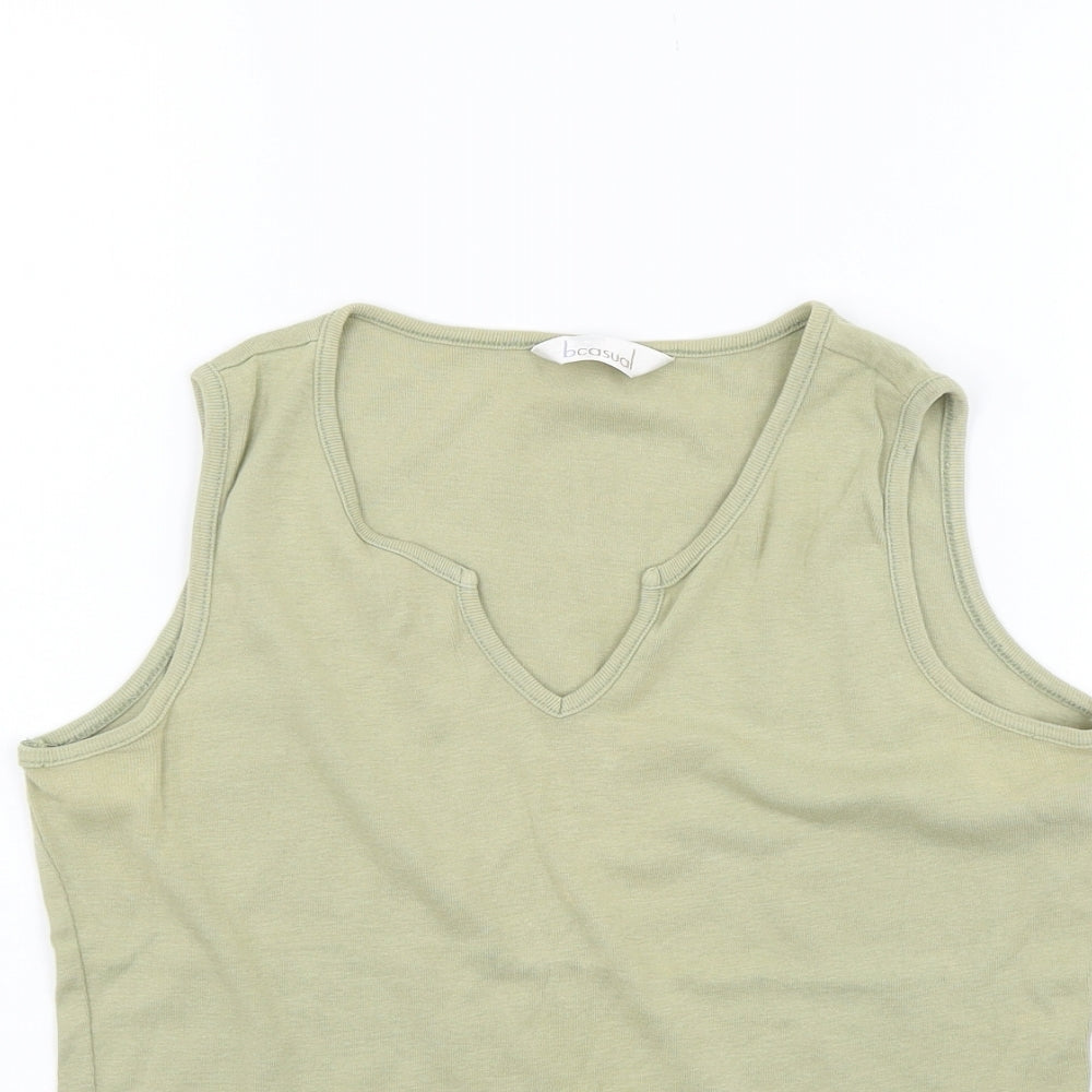 bcasual Womens Green   Basic Tank Size 12