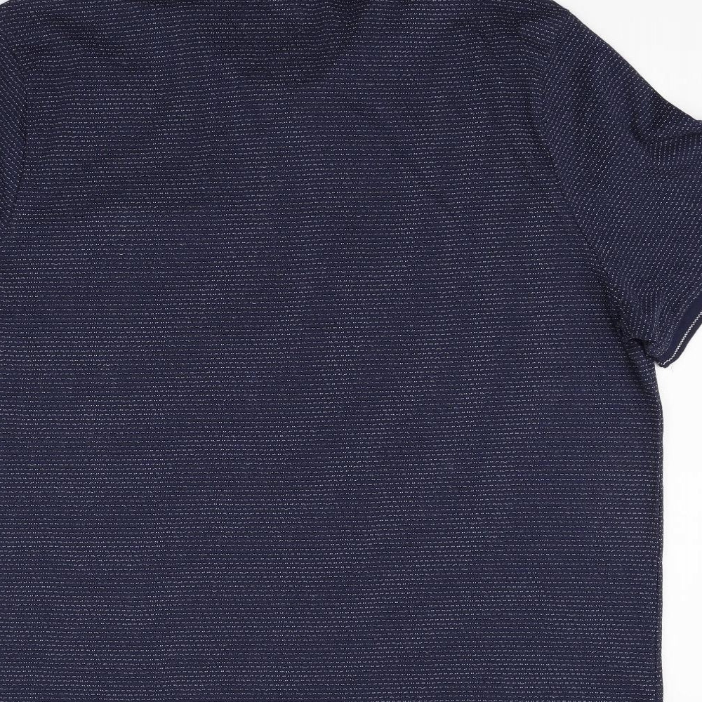 Un Bias Mens Blue    Polo Size 2XL